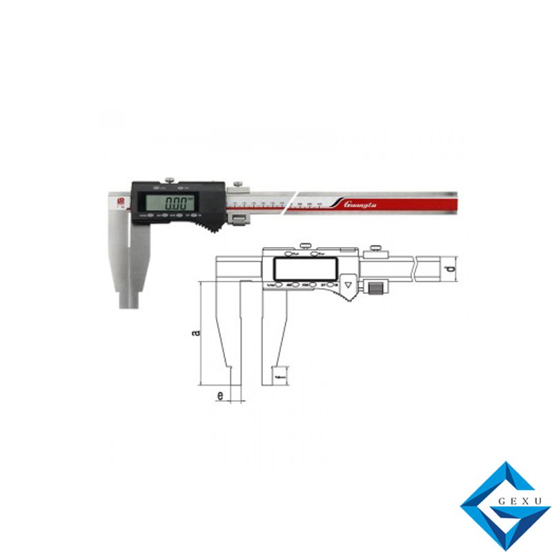 單向爪數(shù)顯卡尺111-499-1測(cè)量0-150