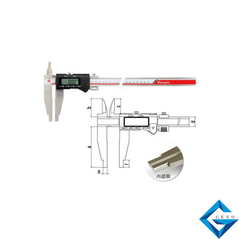 雙內(nèi)爪數(shù)顯卡尺111-600-0測(cè)量0-200