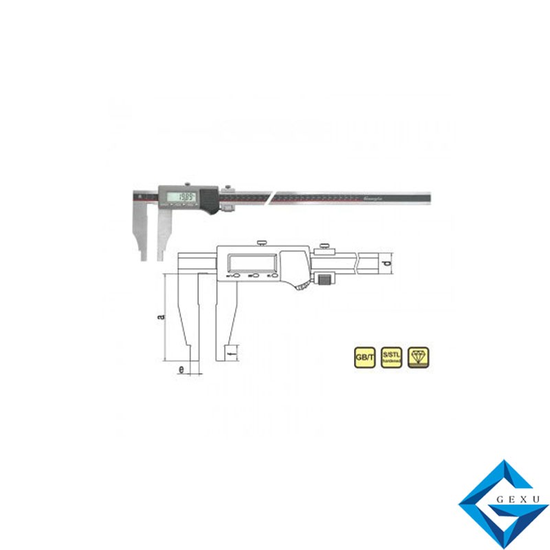 IP66單向防水?dāng)?shù)顯卡尺111-505-30測(cè)量0-600